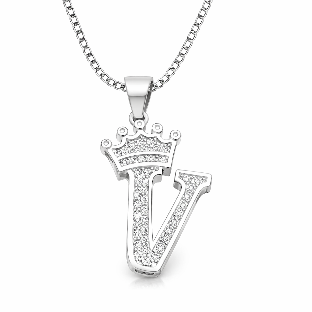 Necklace Letter Cown