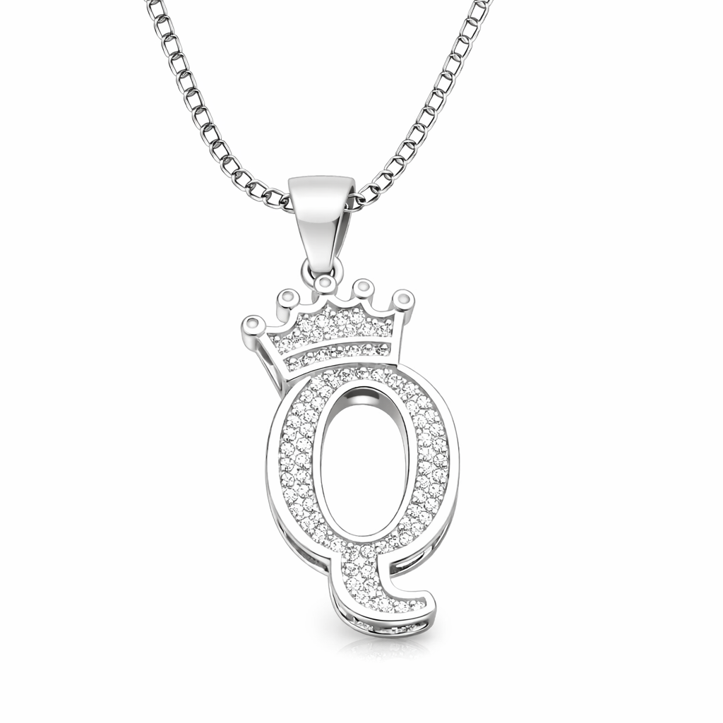 Necklace Letter Cown