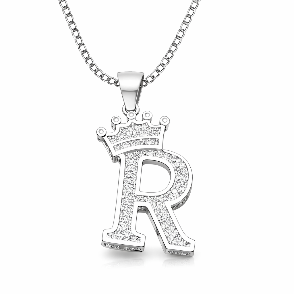 Necklace Letter Cown