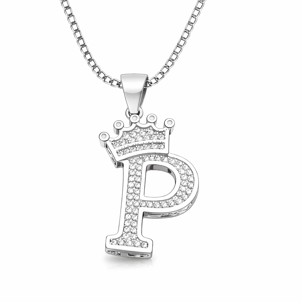 Necklace Letter Cown