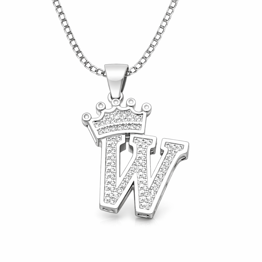 Necklace Letter Cown