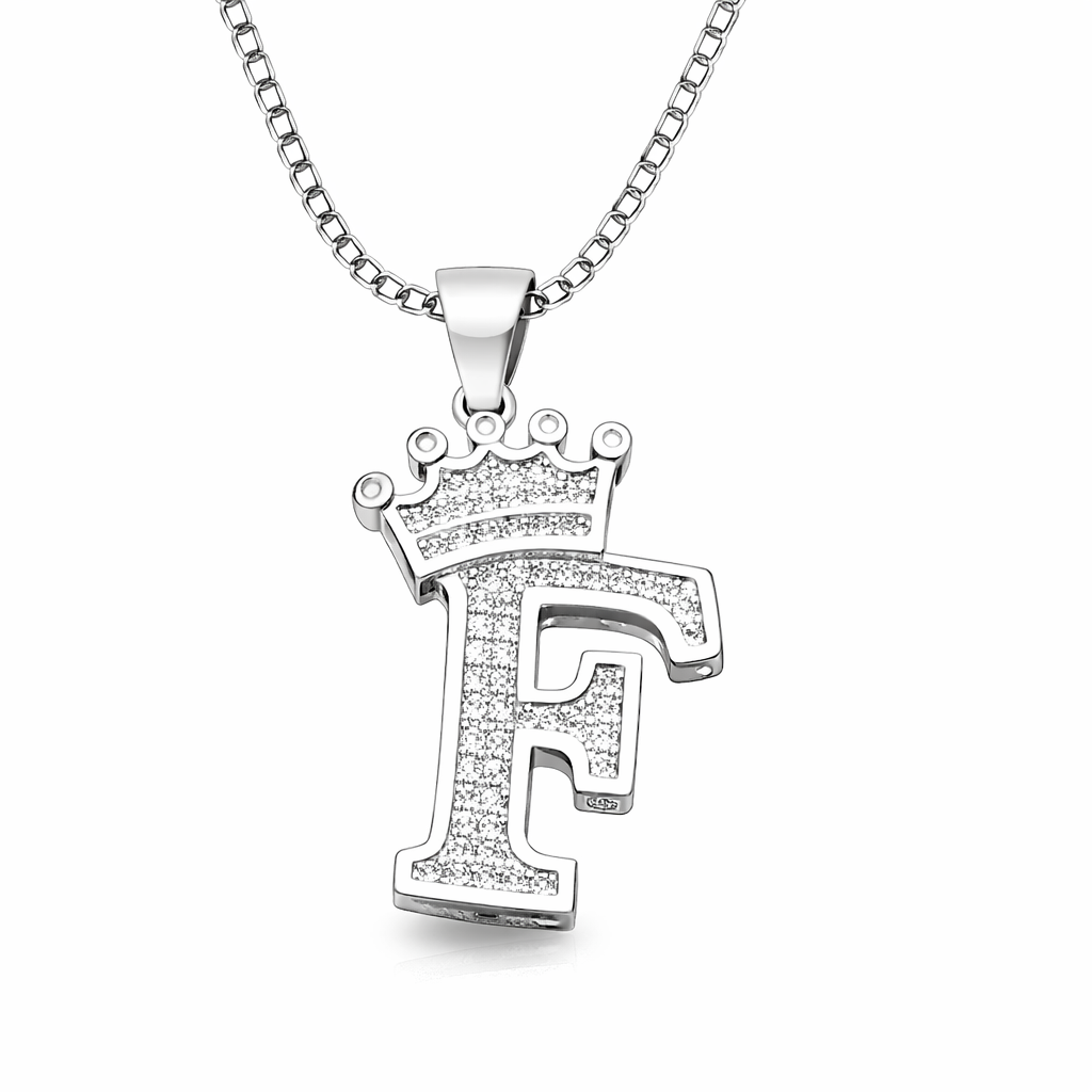 Necklace Letter Cown