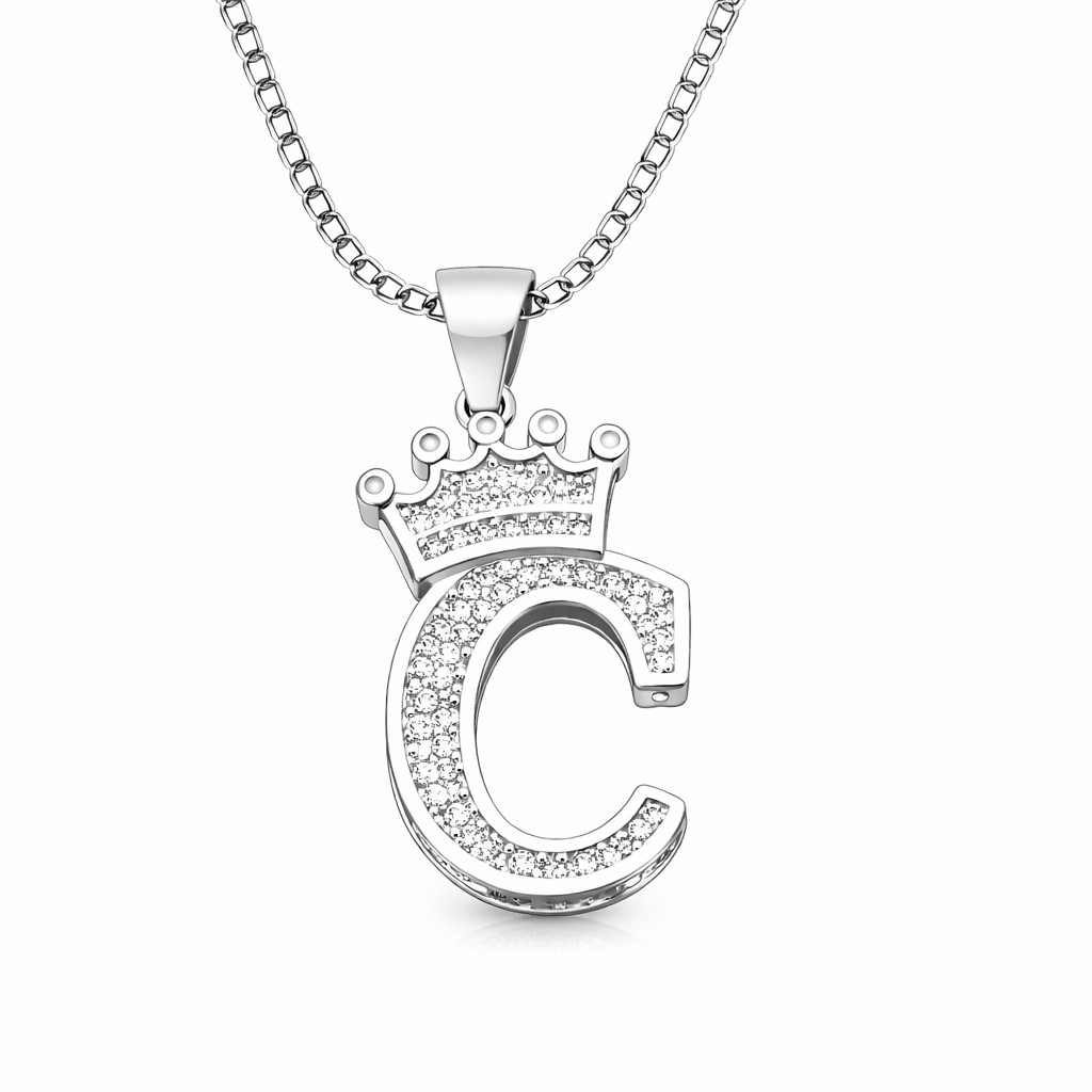Necklace Letter Cown