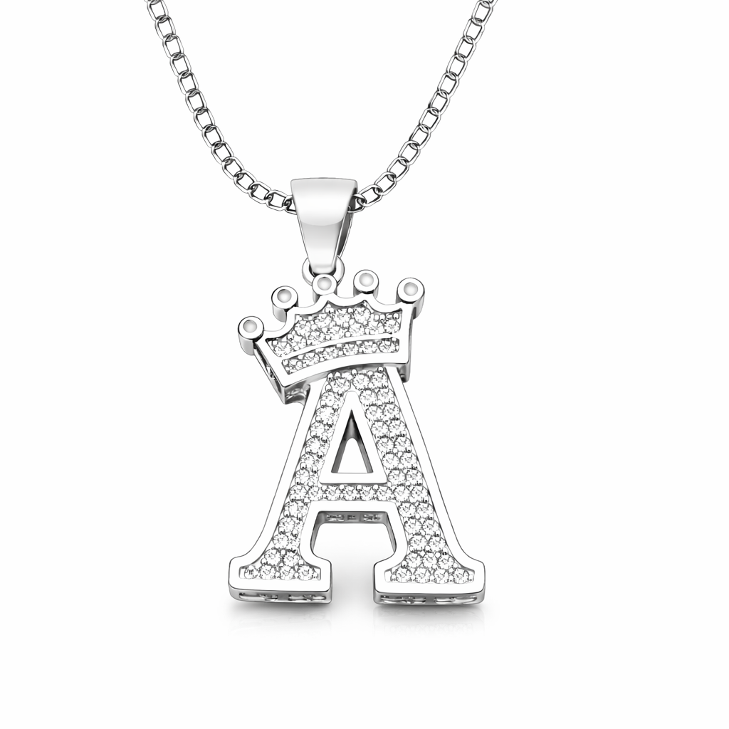 Necklace Letter Cown