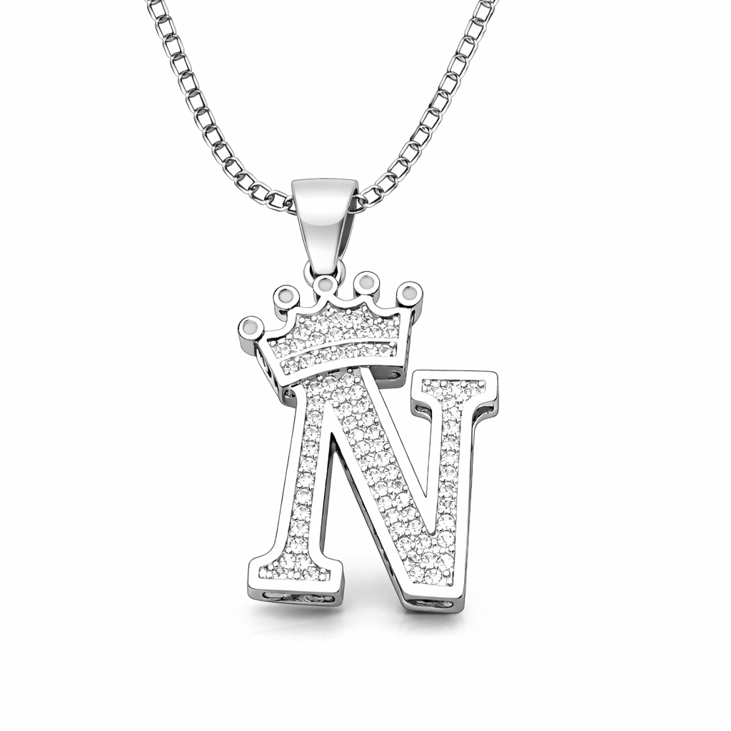 Necklace Letter Cown