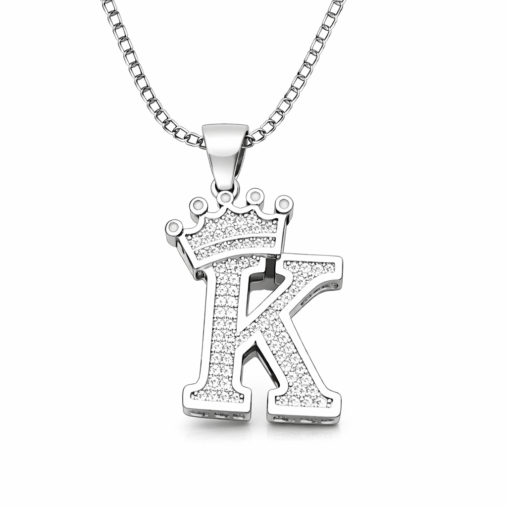 Necklace Letter Cown