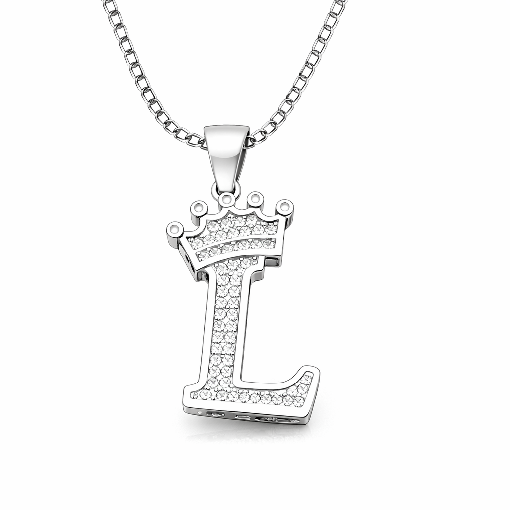 Necklace Letter Cown