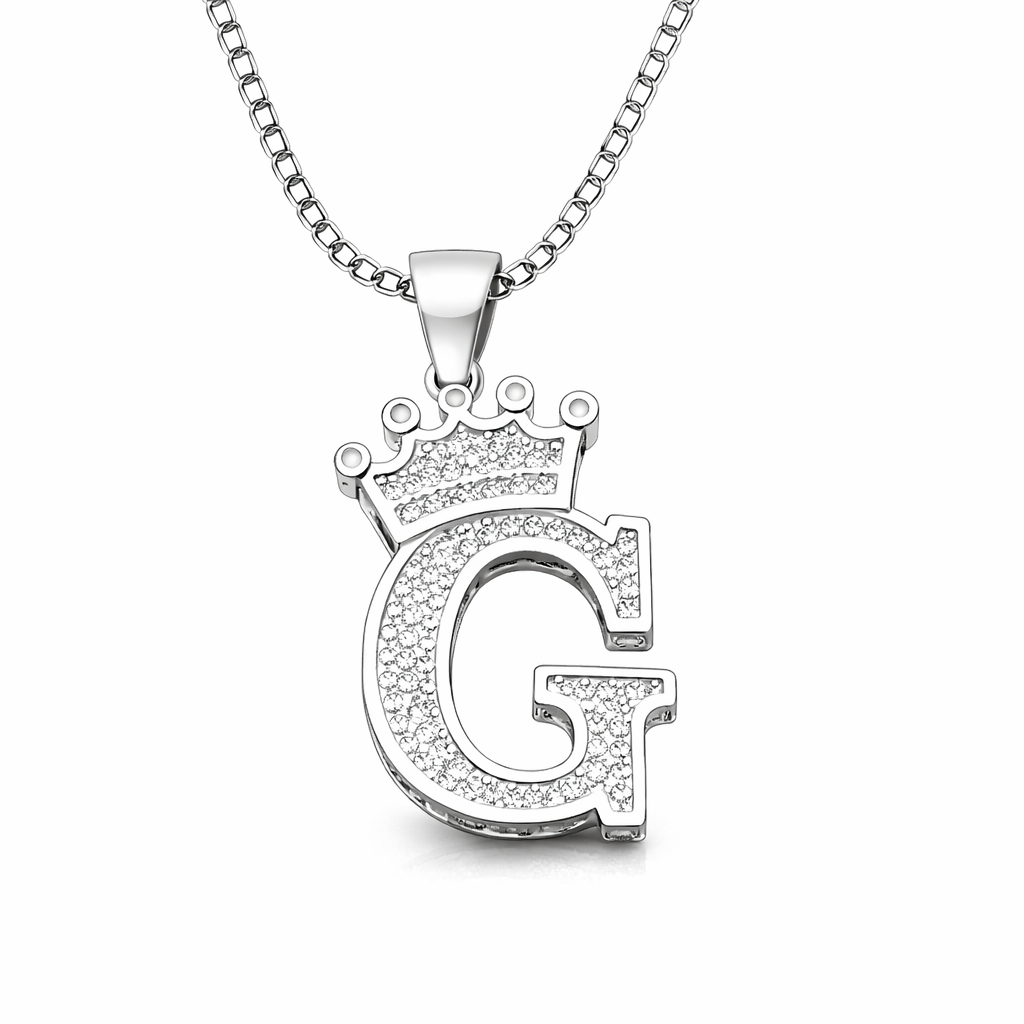 Necklace Letter Cown