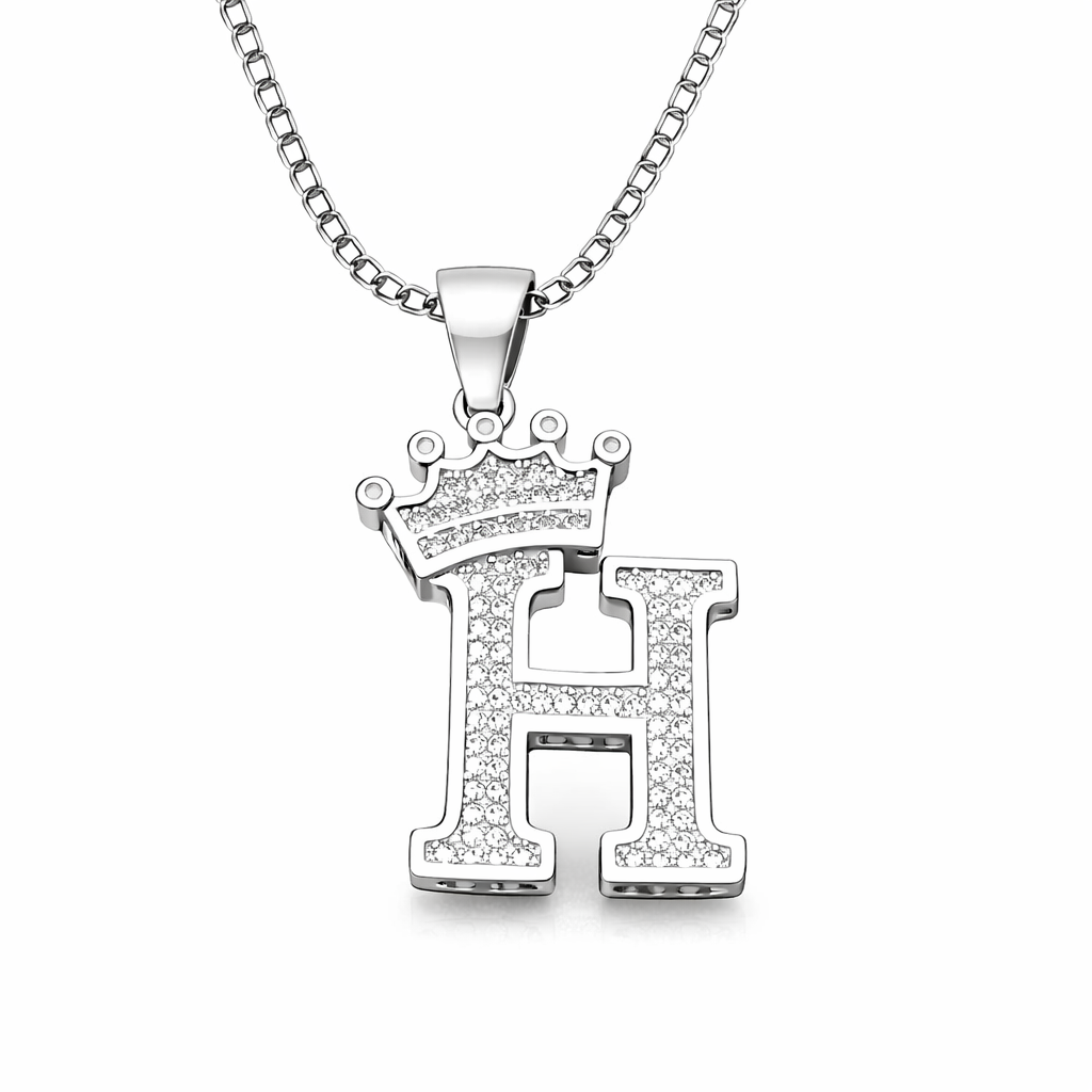 Necklace Letter Cown