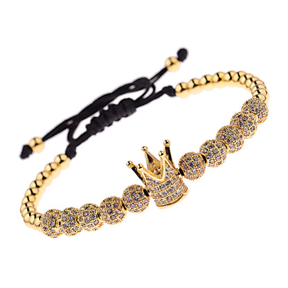 Bracelet Couronne Zircone