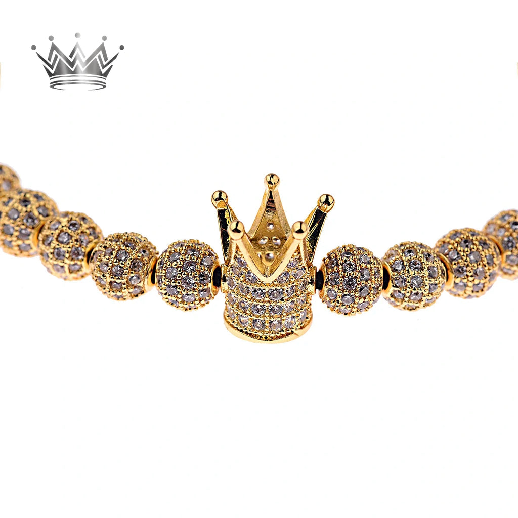 Crown Zircon Bracelet