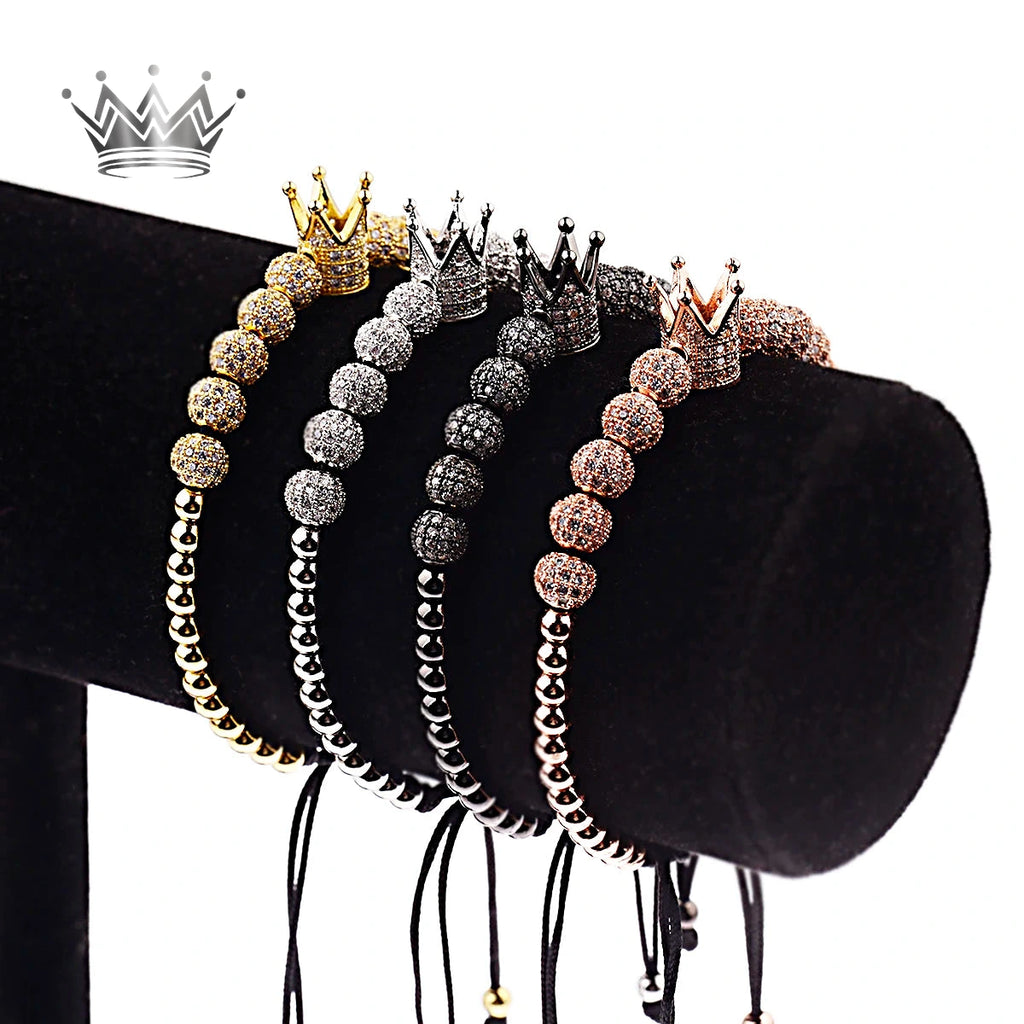 Crown Zircon Bracelet