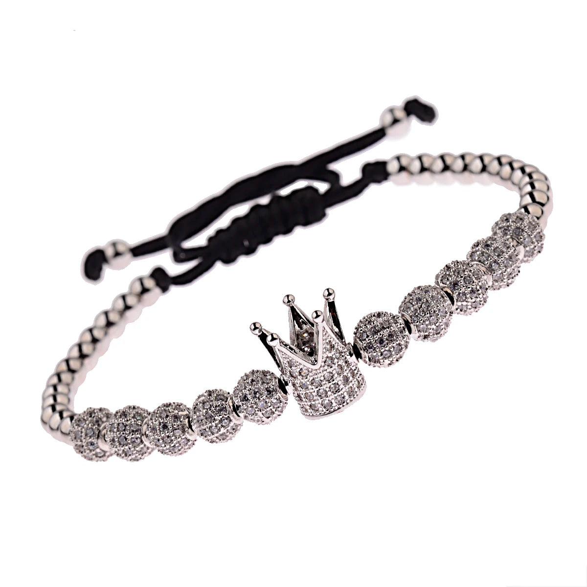 Bracelet Couronne Zircone