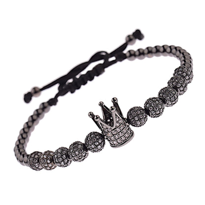 Bracelet Couronne Zircone