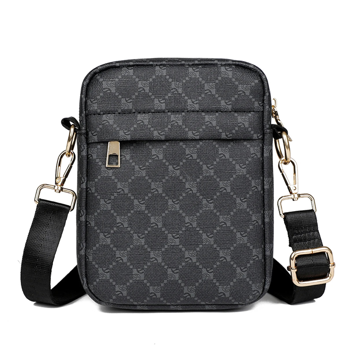 1Pcs Fashionable Multi-function Small Bag Mobile Phone Bag, Daily Commuting Shoulder Messenger Bag, Small Vertical Square Bag  Bagaj Crown