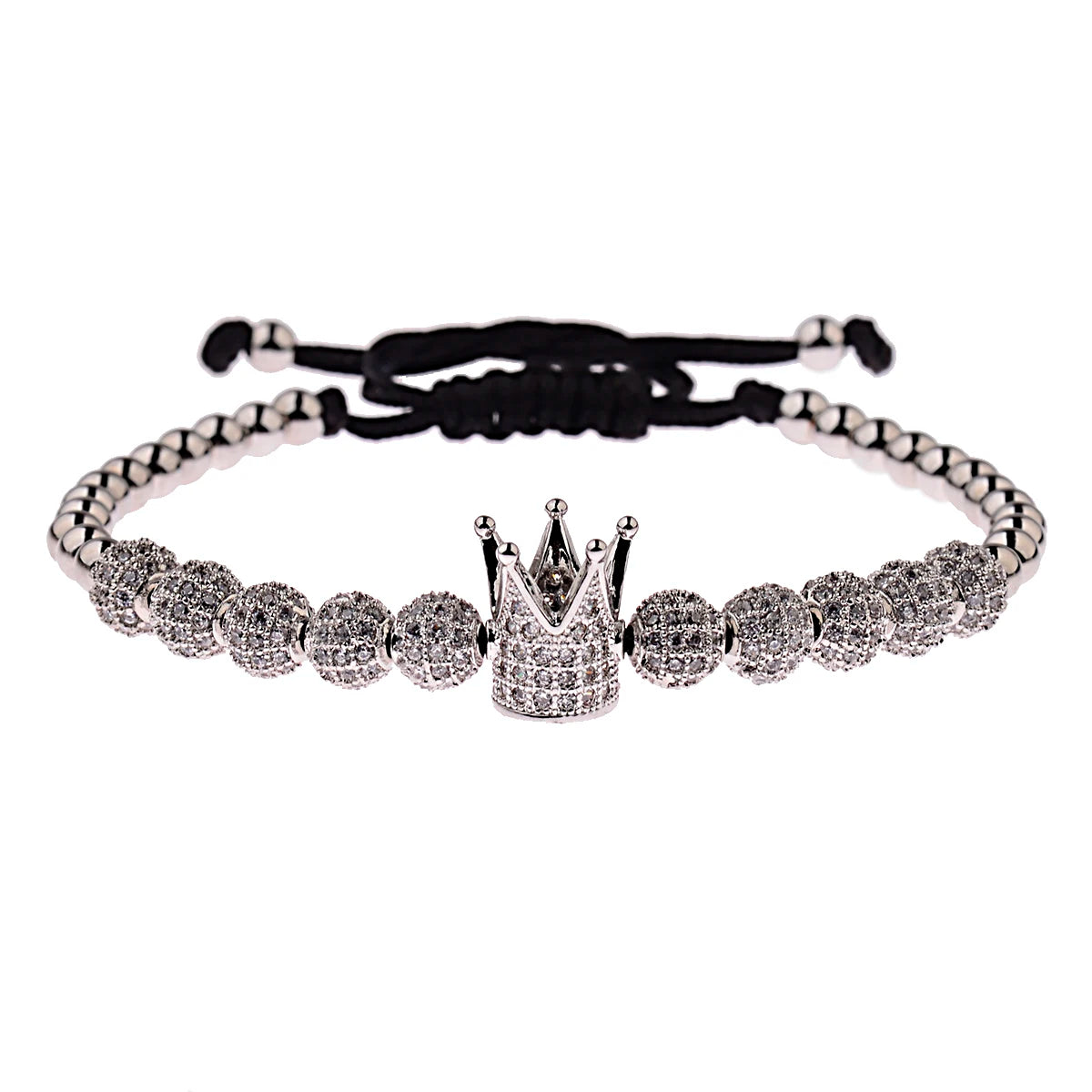 Bracelet Couronne Zircone