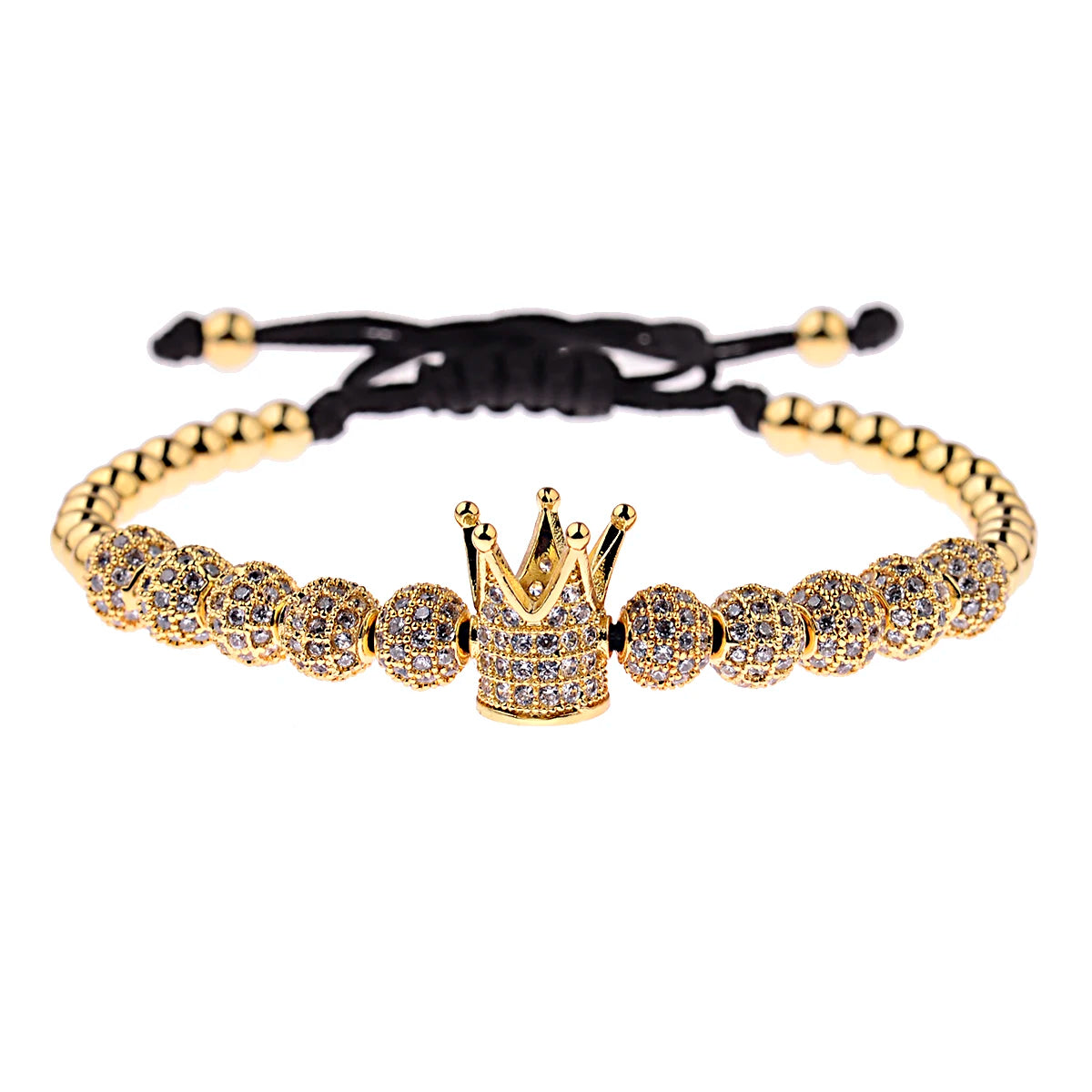 Crown Zircon Bracelet