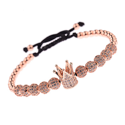 Bracelet Couronne Zircone