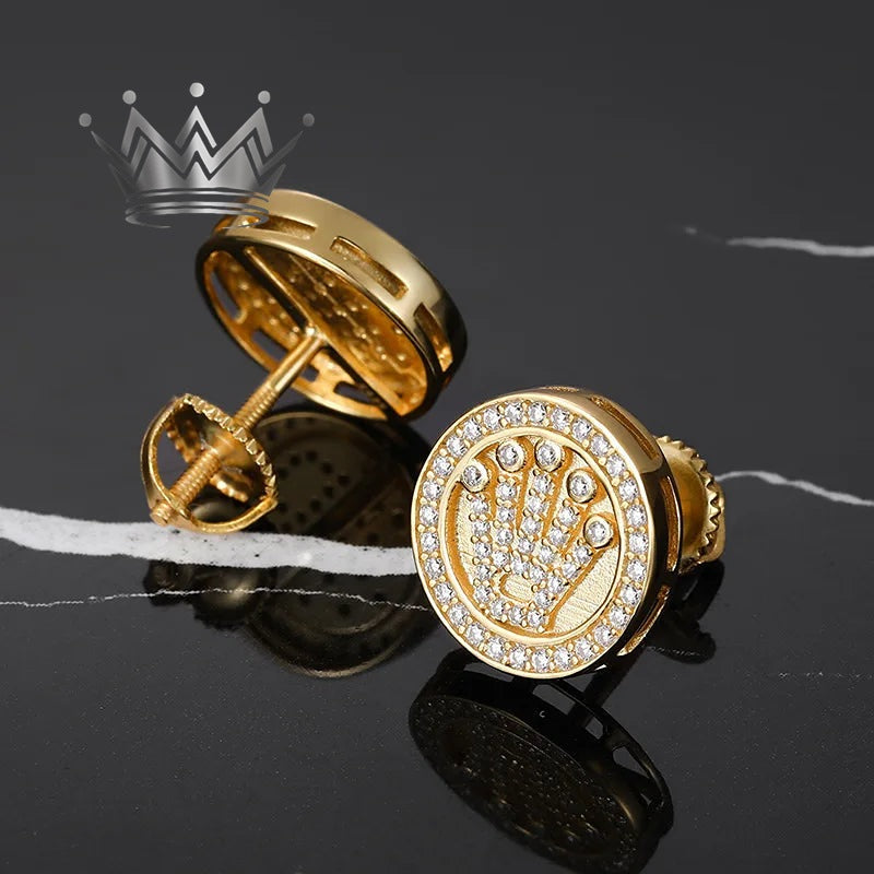 Crown Ice Studs