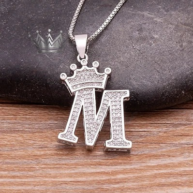 Necklace Letter Cown