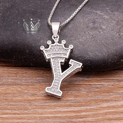 Necklace Letter Cown