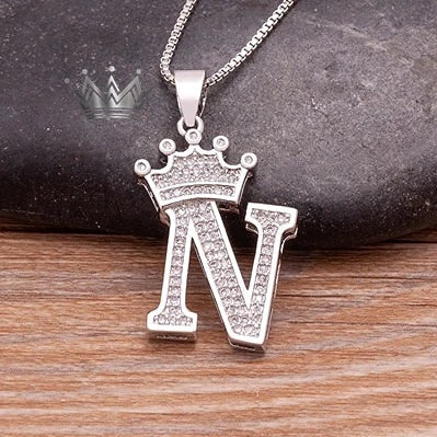 Necklace Letter Cown
