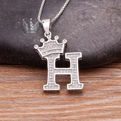 Necklace Letter Cown