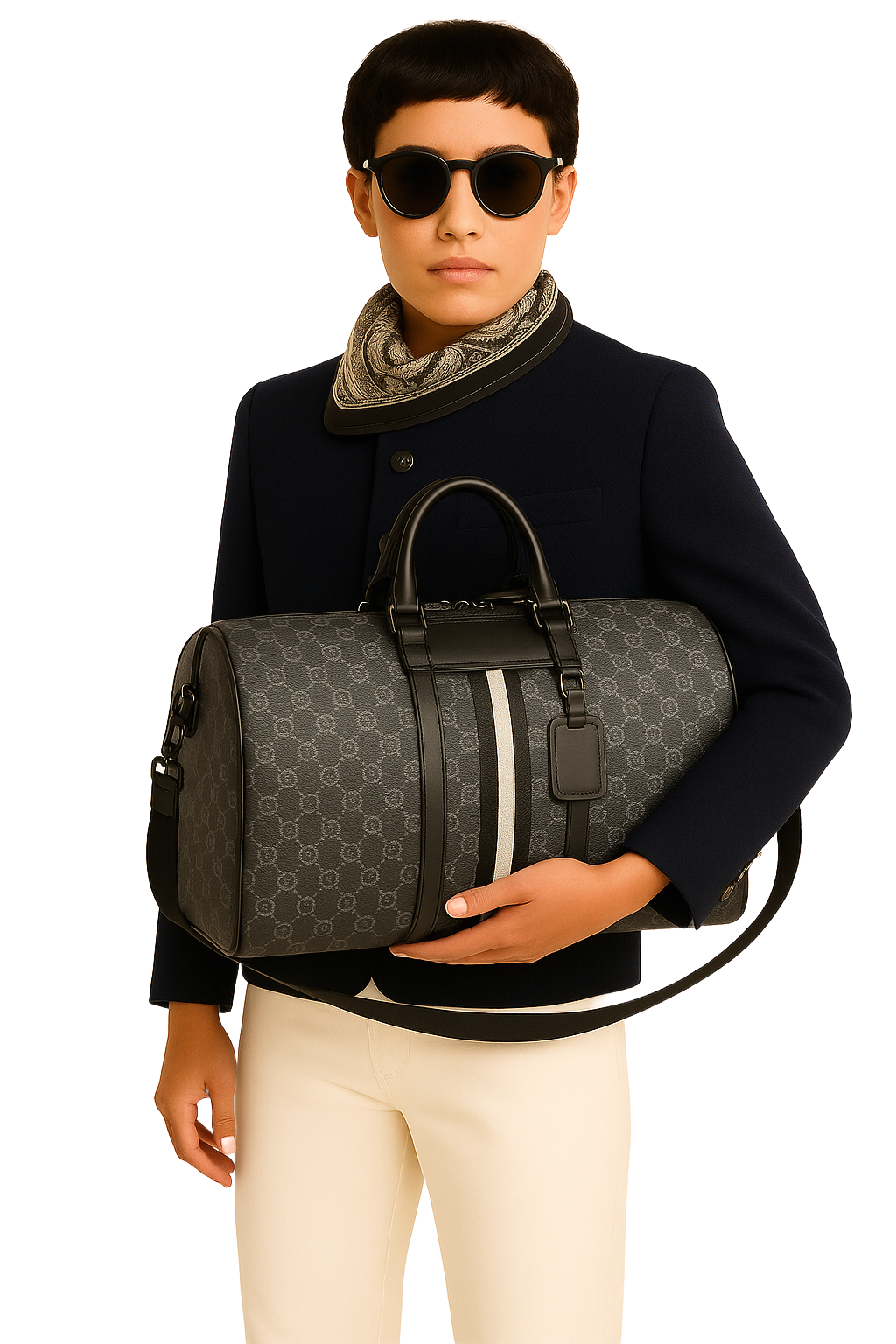 AirportDuffle White Crown