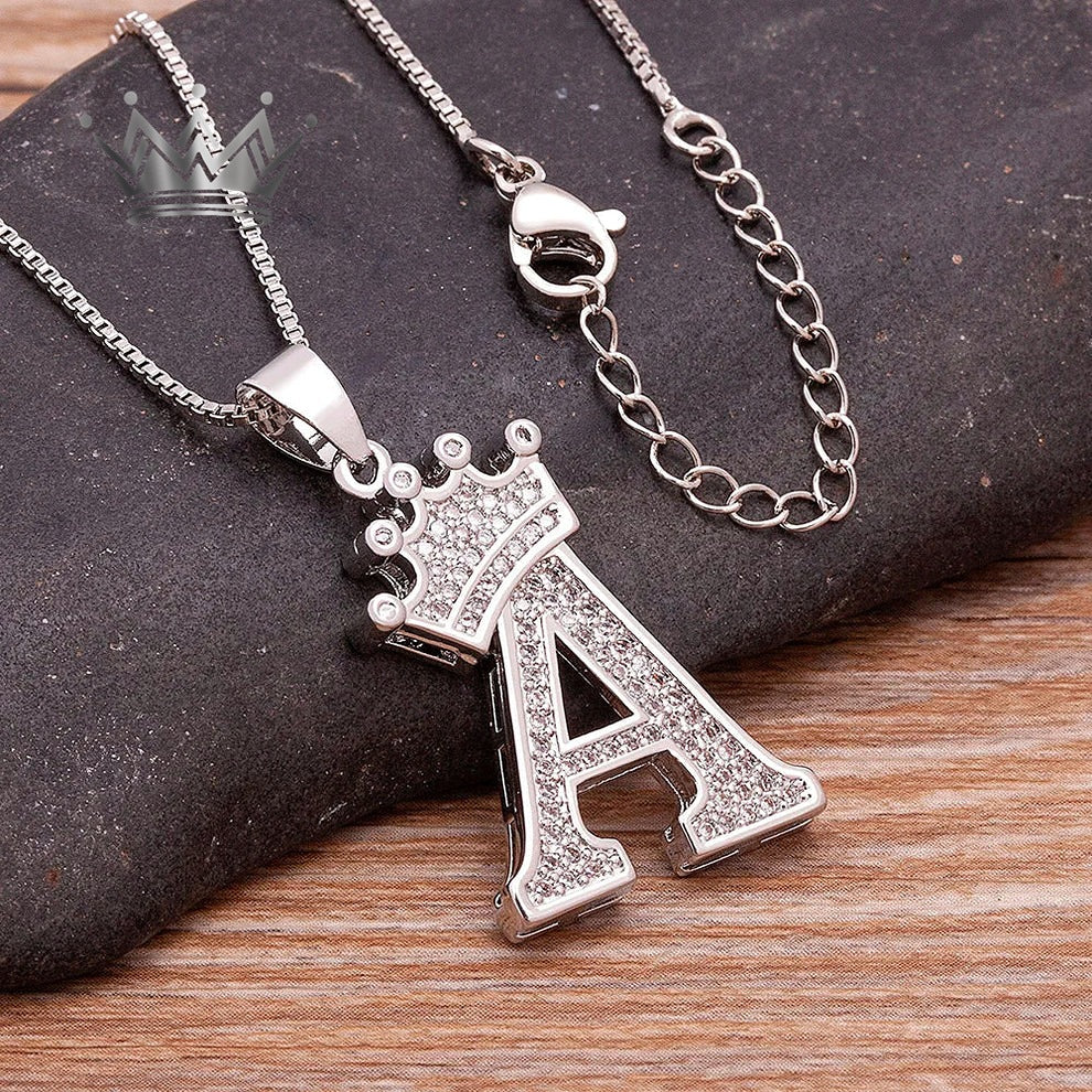 Necklace Letter Cown