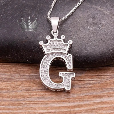 Necklace Letter Cown