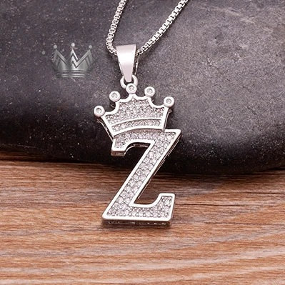 Necklace Letter Cown