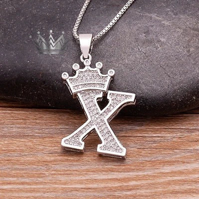 Necklace Letter Cown
