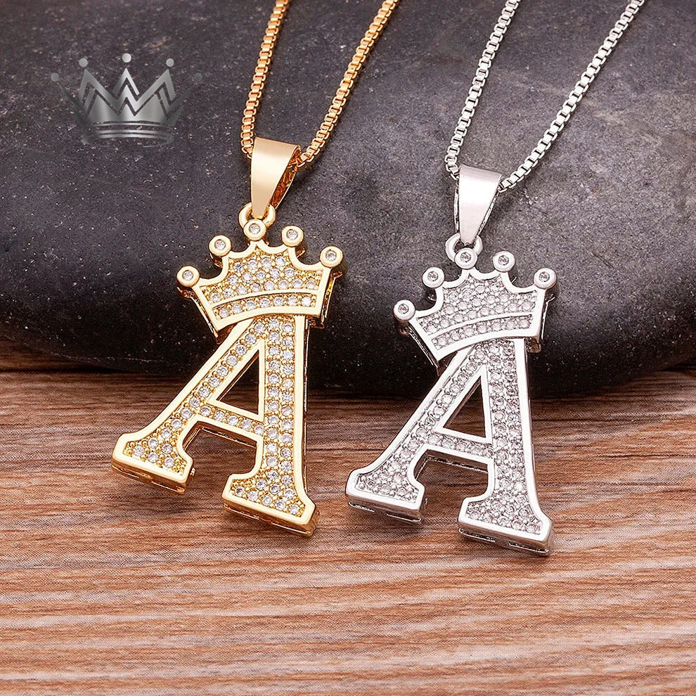 Necklace Letter Cown