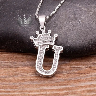 Necklace Letter Cown