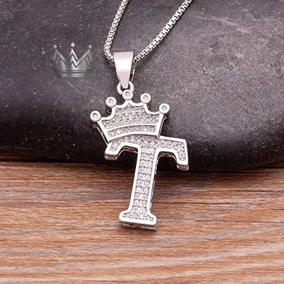 Necklace Letter Cown